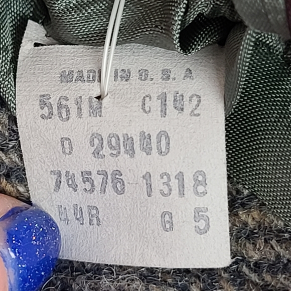 Levi's Tailored Classic's Blazer/ Coat Grays and Brown's. 44R - Picture 6 of 15